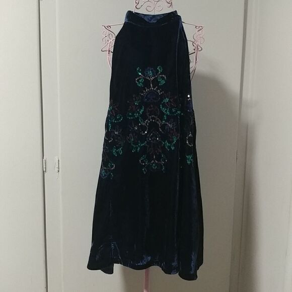 Free People Velvet Swing Dress - Picture 5 of 8